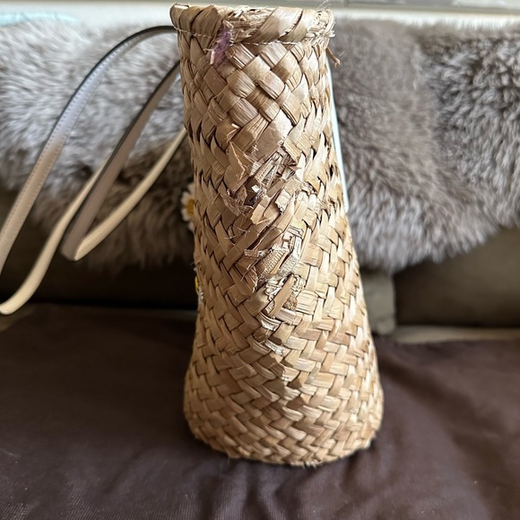 kate spade Bags Kate Spade Honey Bee Straw Shoulder Tote Bag Poshmark